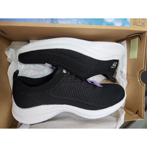 S Sport by Skechers Women’s Size 9.5 Black | Memory Foam | No-Tie Shoes - Picture 4 of 8